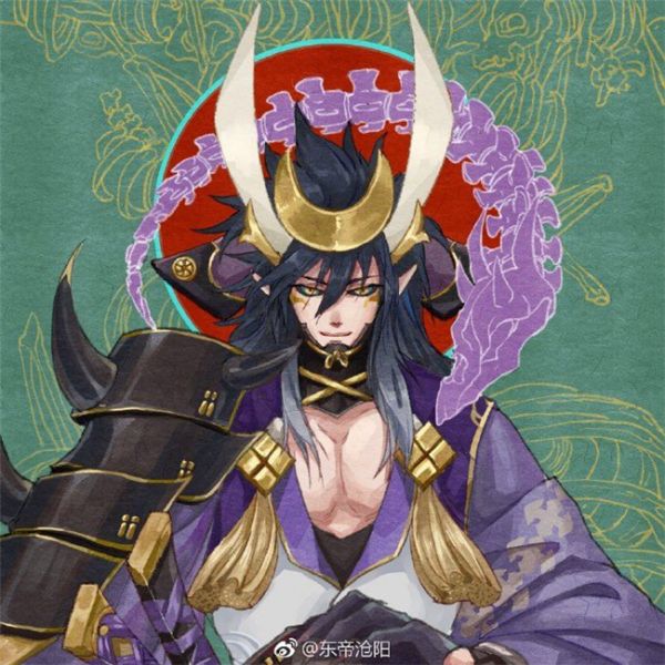 战意纵横大江山《阴阳师》茨木童子、酒吞童子战国皮肤同人作品赏