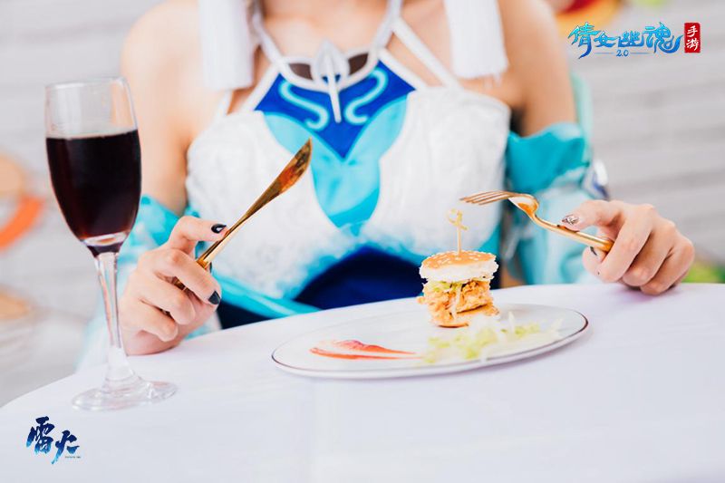 倩女幽魂手游饿了么超级品类日来袭，华莱士倩女主题店上线！