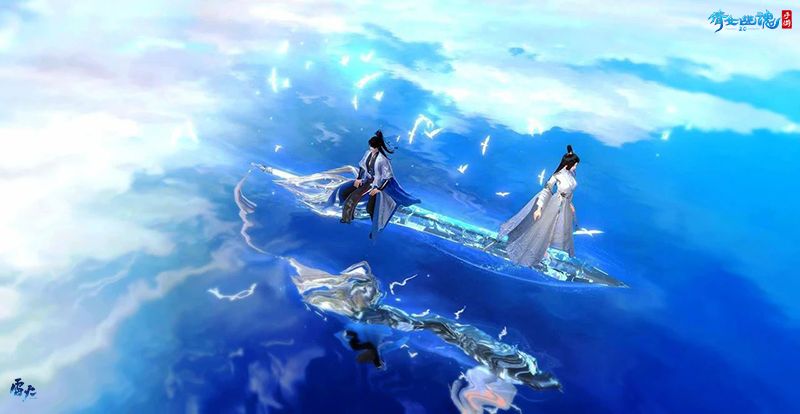 倩女幽魂手游云巅仙宗，皓衣行资料片主题时装上线
