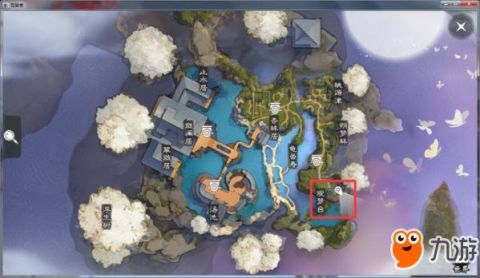 楚留香手游4月23日打坐点 4月23日坐观万象位置更新