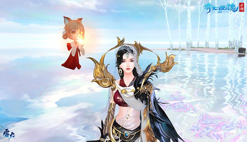 倩女幽魂手游金牌同庆礼包全玩家放送，共贺奥运健儿为国添彩！