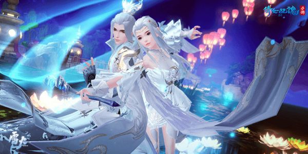 倩女幽魂手游最新膜拜版出炉，跨服蜜恋的“酒精”夫妇很上头！