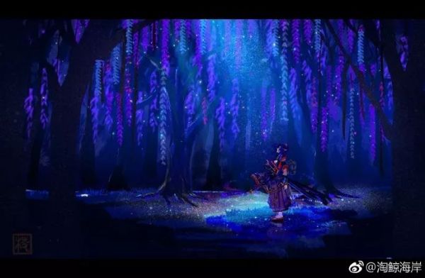 洒墨染纸 妙笔成卷《阴阳师》风格化同人佳作欣赏!