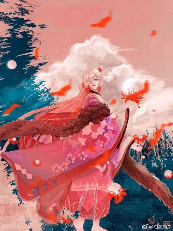 洒墨染纸 妙笔成卷《阴阳师》风格化同人佳作欣赏!