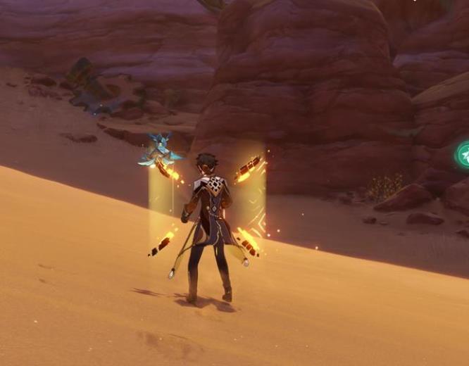 原神沙漠中心怎么过？