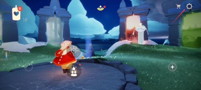 光遇设置在哪里？