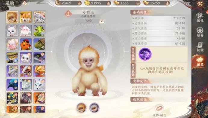 天龙八部二代宠物怎么获得