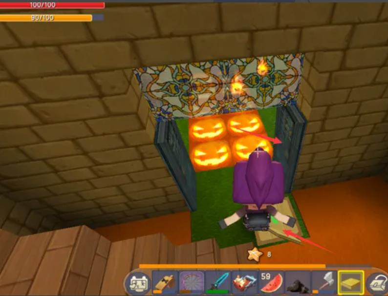 更新后迷你世界中该怎样才能让门所有打开？