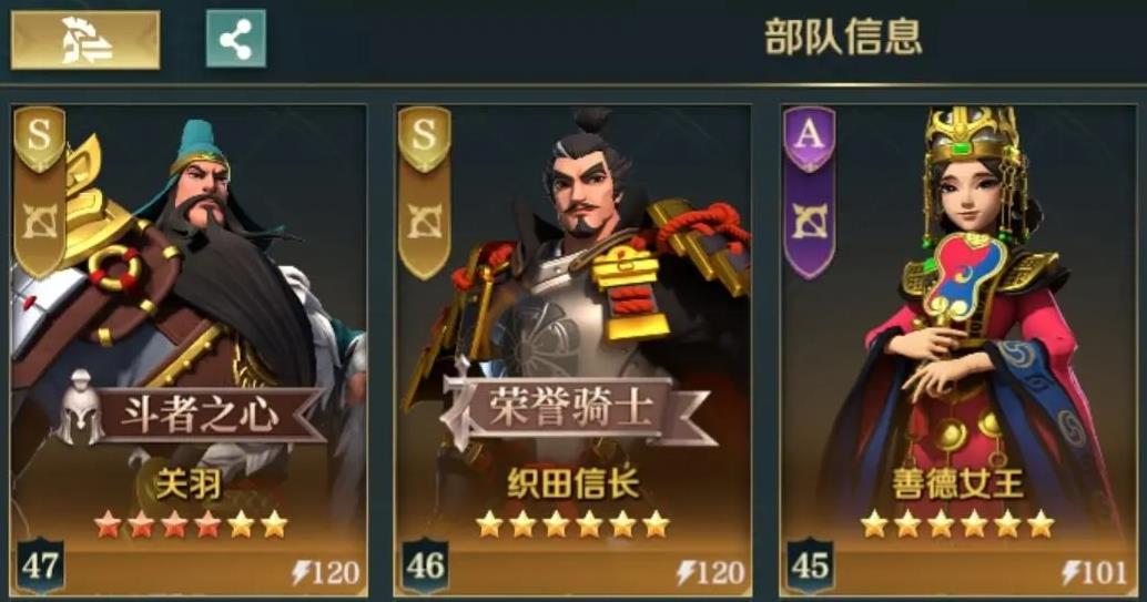 文明与征服s1最强五个阵容怎么搭配