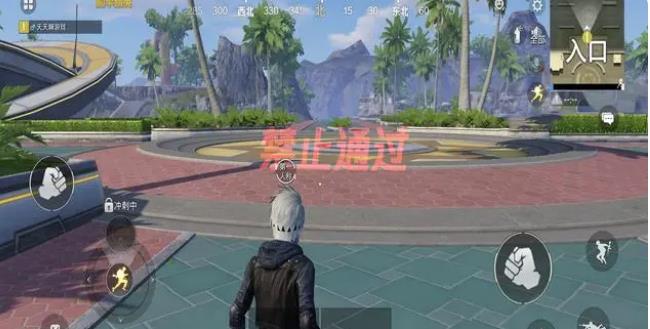 和平精英特训岛禁止通行怎么进去