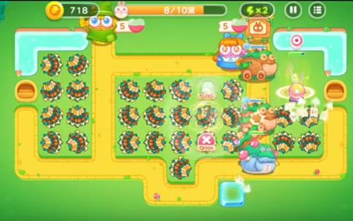 保卫萝卜4绿野奇缘第40关怎么过？