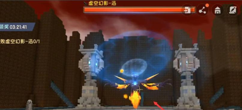 迷你世界怎样才能找到虚空夜影第三形态呢？