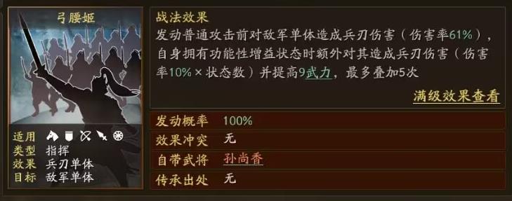 三国志：战略版白板孙尚香能玩吗？
