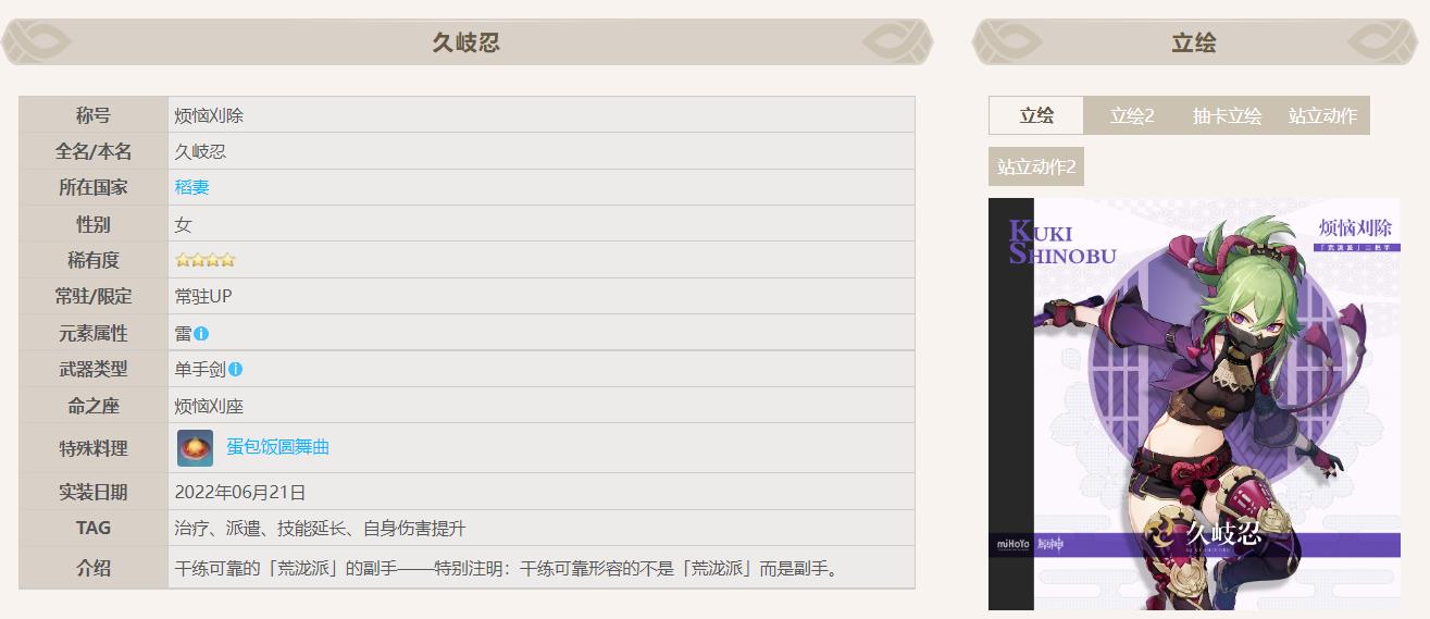 原神激化用皇女还是久岐忍