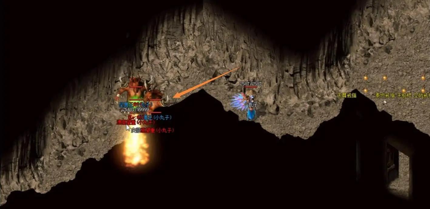 复古传奇英雄版1.85哪里打金币快？