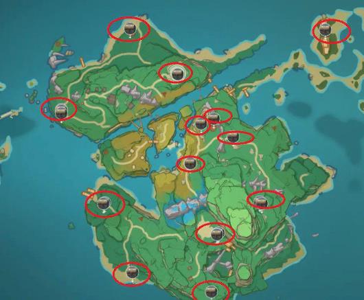 原神手游3.6稻妻一个岛有多少原石？