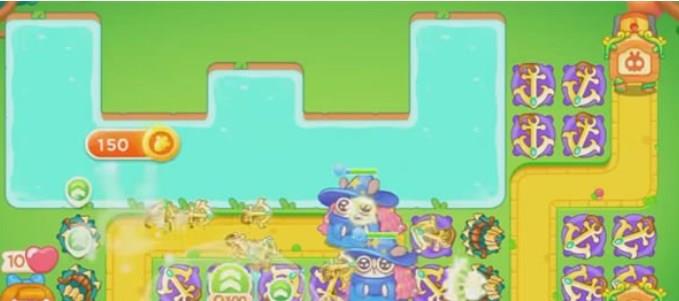 保卫萝卜绿叶奇缘第38关怎么过？