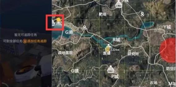 和平精英虎年打卡点具体位置在哪？