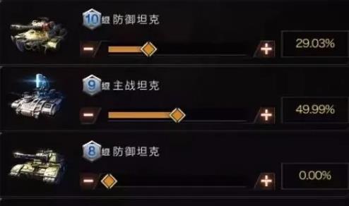 红警ol突突配防坦比例是啥？