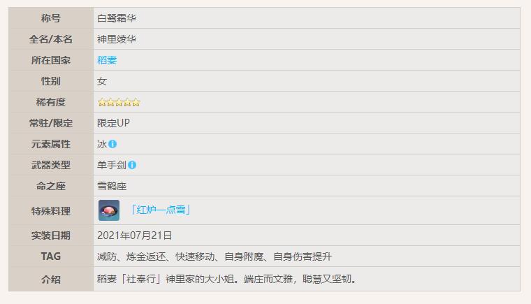 原神草神和神里绫华选哪个？