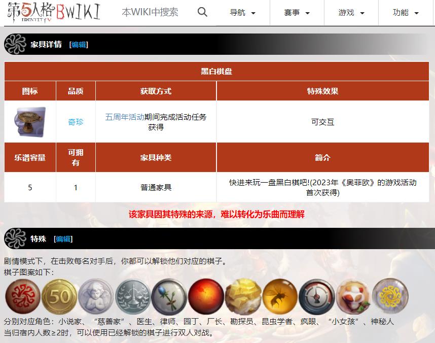 第五人格黑白棋入口在哪