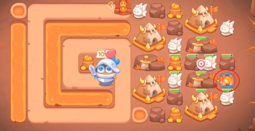 保卫萝卜4饿龙传说24关怎么过？