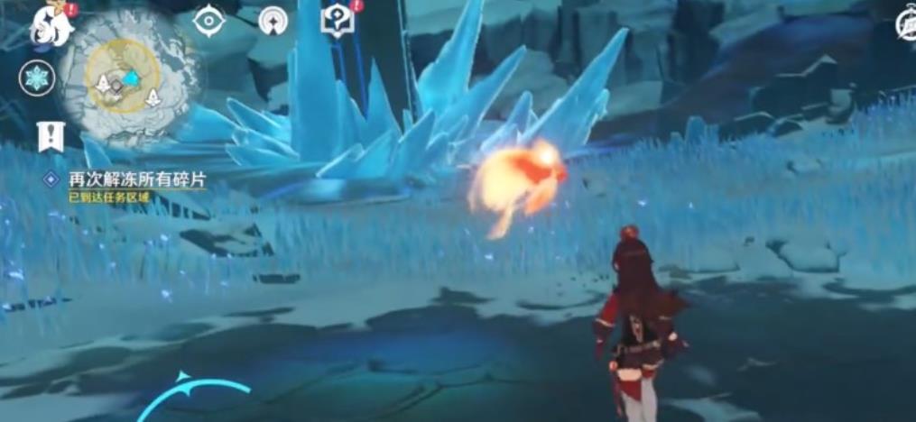 原神手游3.4如何卡到雪山之巅？