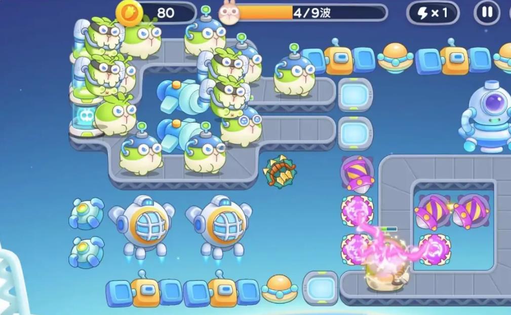 保卫萝卜4太空穿越第14集怎么过？