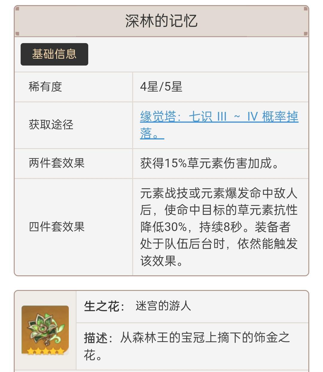 原神3.5草神搭配饰金还是草套