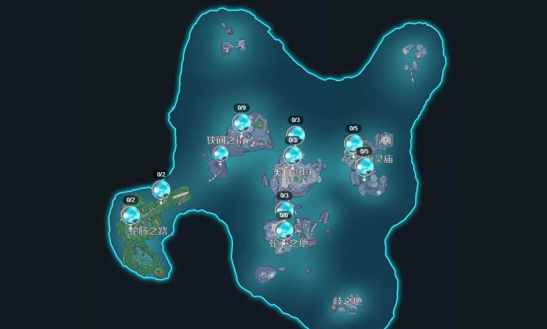 原神3.5渊下宫30个仙灵位置在哪