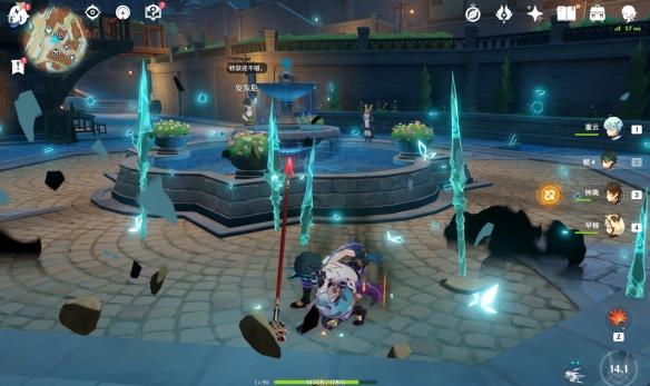 原神手游3.5魈怎么连续下落攻击