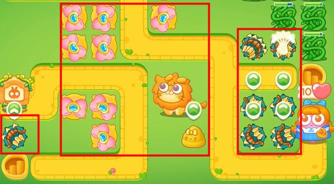 保卫萝卜4绿野奇缘第15关怎么过？