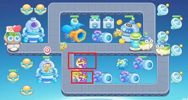 保卫萝卜4太空3关怎么过？