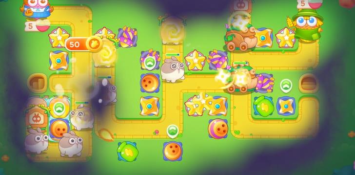 保卫萝卜4绿野奇缘第六关怎么打?