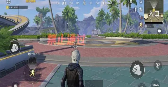 和平精英特训岛如何进入禁区