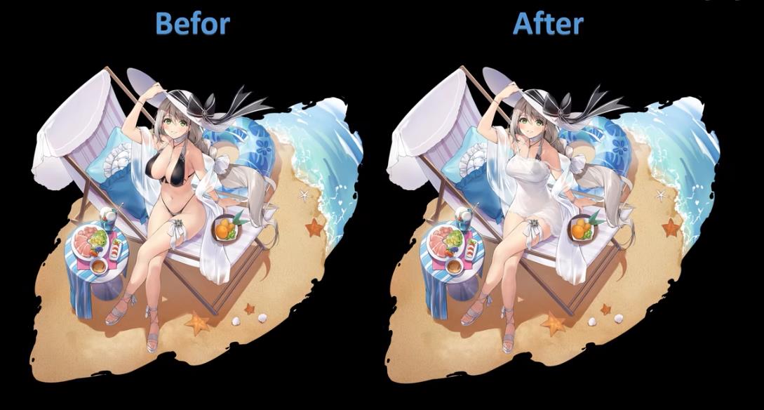 碧蓝航线有无和谐的区别