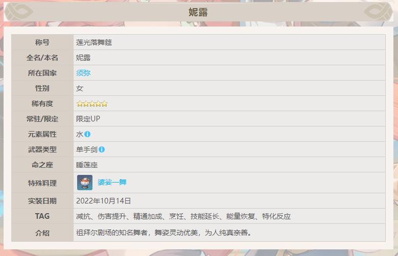 原神新手0命草神有必要抽妮露么