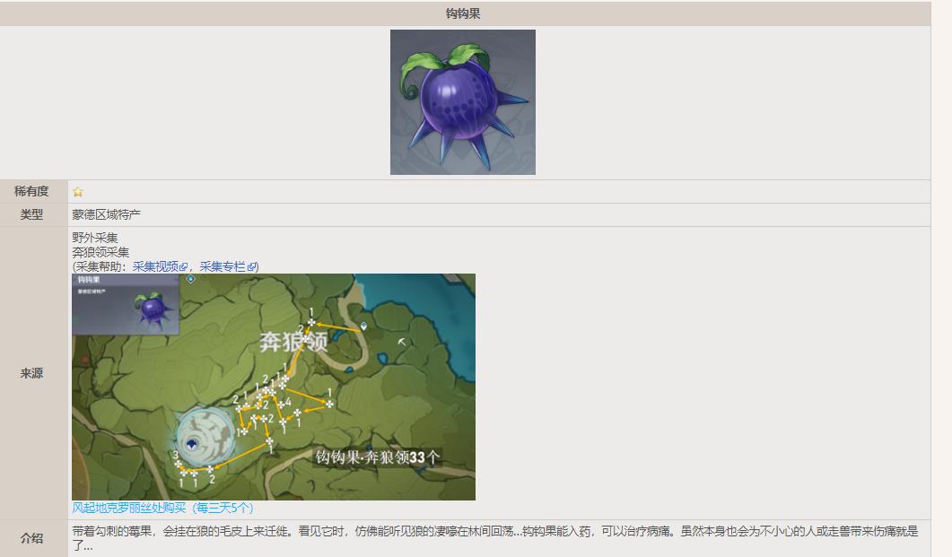 原神3.5刺刺果在哪里的