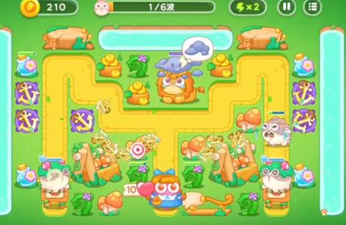 保卫萝卜4绿野奇缘第35关怎么过