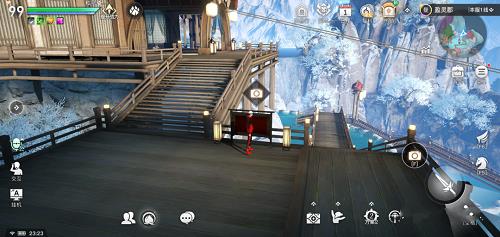 天谕手游的盈灵郡景点在哪里？