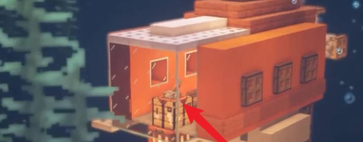 迷你世界新板本里怎么做潜水艇？