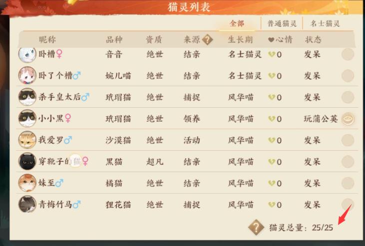 忘川风华录猫居满了怎么办