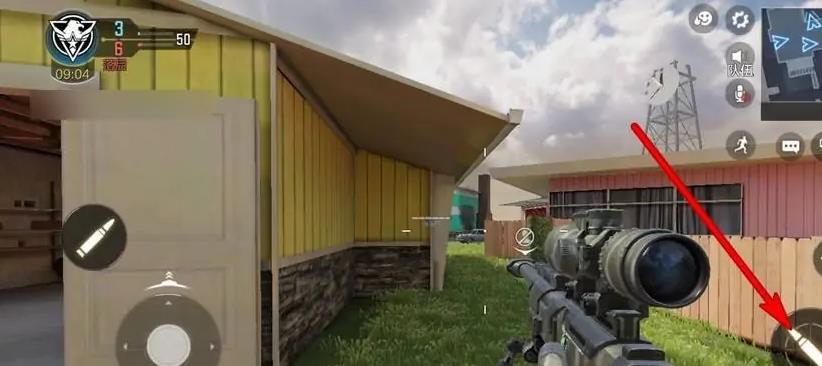 使命召唤半开镜狙怎么打？