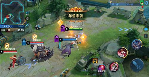 王者荣耀S30王者快跑年兽怎么躲？