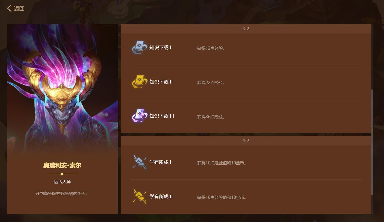 金铲铲英雄传说之力每个阶段都是一样的吗