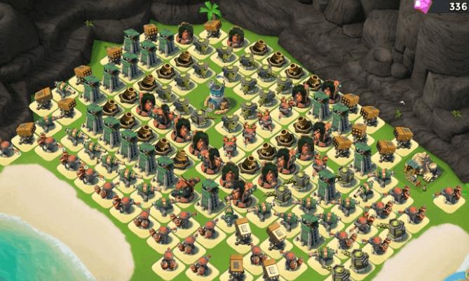 海岛奇兵里面的防御设施变化是什么样的？