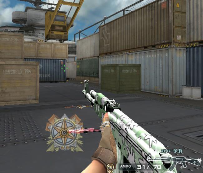 cf快速开镜怎么调？