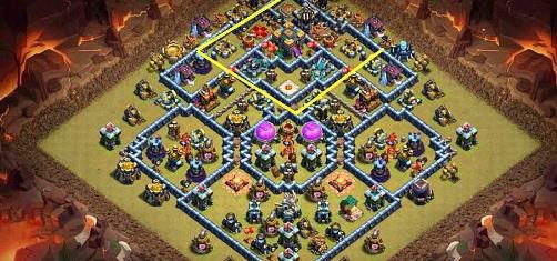 部落冲突14本最好的阵是什么？