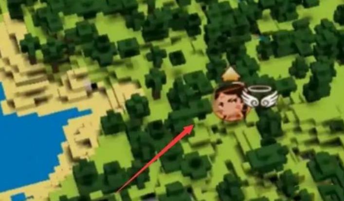 迷你世界藏宝图到了位置找不到宝箱怎么办