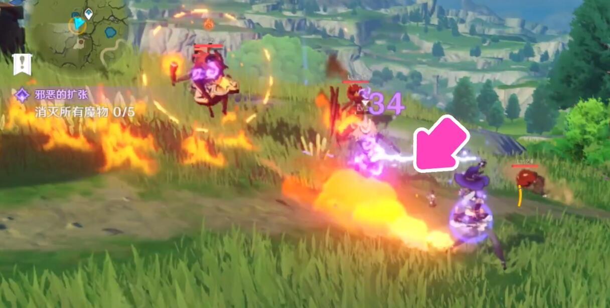 原神4.0怎么打火深渊法师